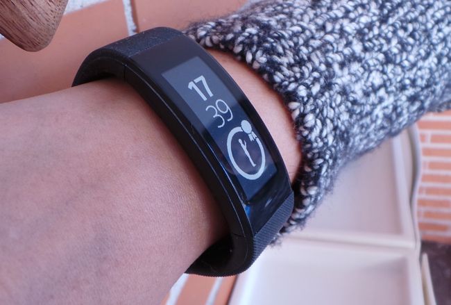 Lateral de la pulsera Sony SmartBand Talk