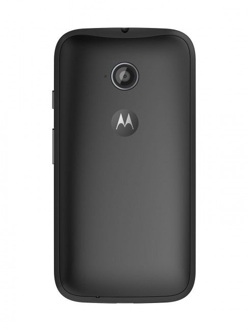 Motorola Moto E detalle de la parta trasera y de la cámara