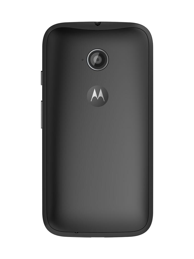 Motorola Moto E detalle de la parta trasera y de la cámara