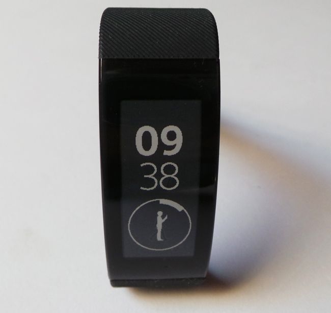 Imagen frontal de la pulsera Sony SmartBand Talk