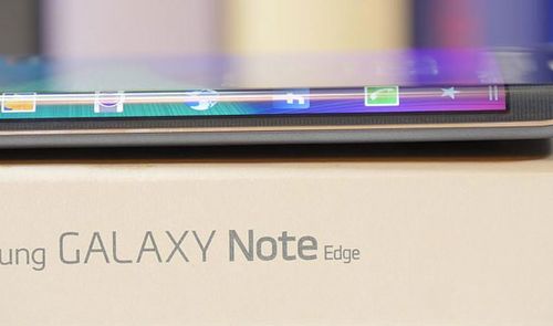 Pantalla curva del Samsung Galaxy Note Edge