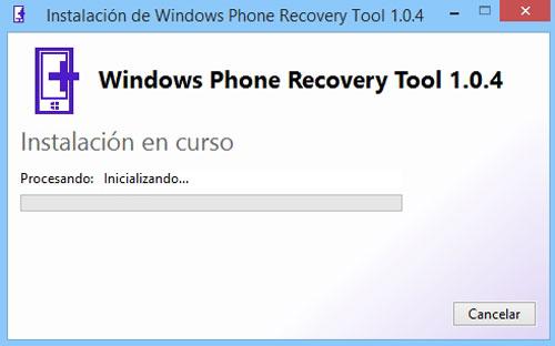 Recovery para Windows 10 preview