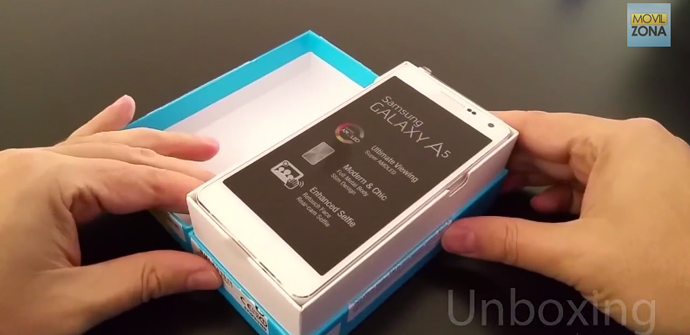 samsung galaxy a5 unboxing