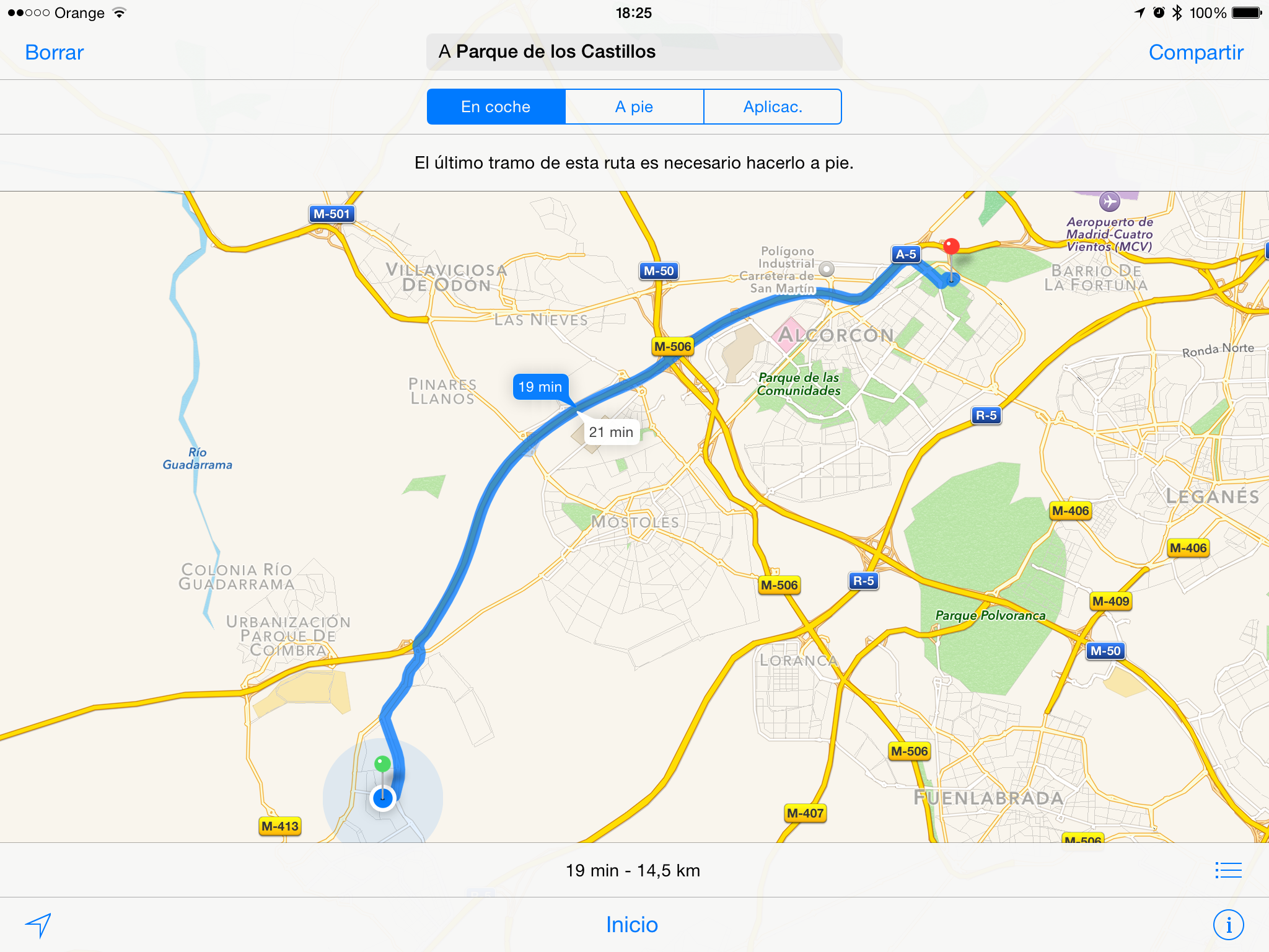 Buscar mi iPhone para iOS.