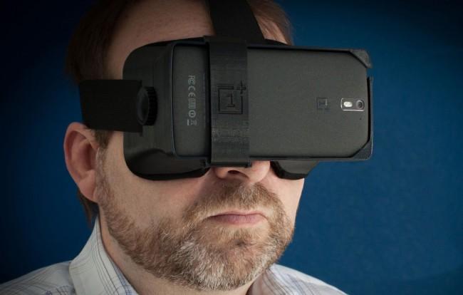 Gafas VR para el OnePlus One impresas en 3D.