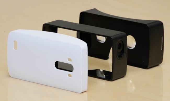 Google Cardboard para el LG G3.