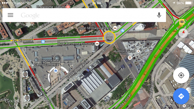 Google Maps se actualiza para iOS.