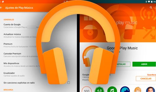 Cancelar suscripción a Google Music.