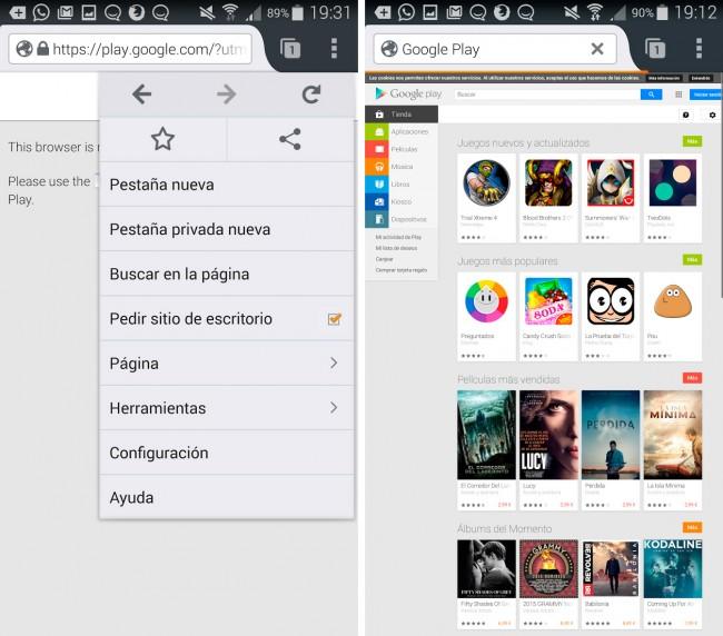 Google veta Firefox para Android en la Play Store.
