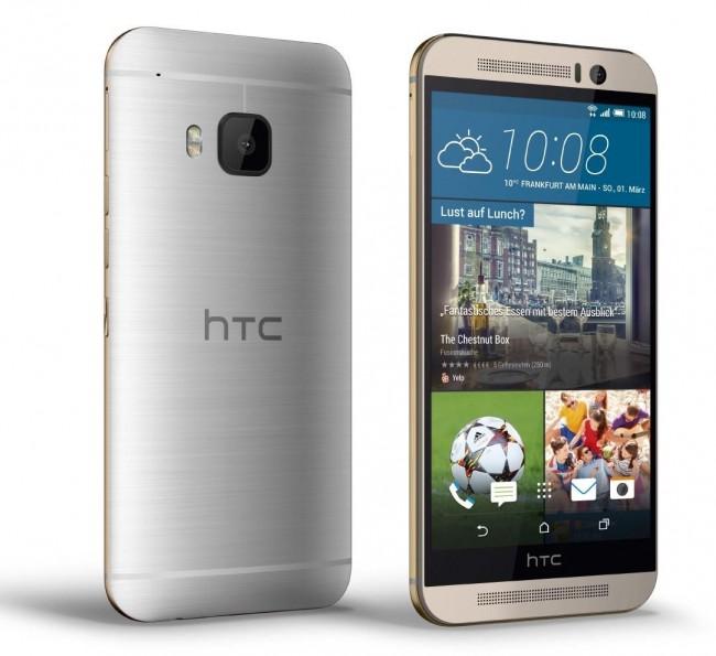Imágenes de prensa del HTC One M9.