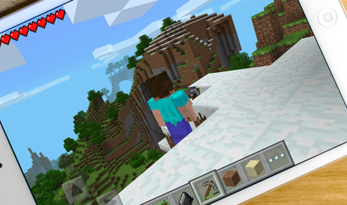 minecraft en ipad