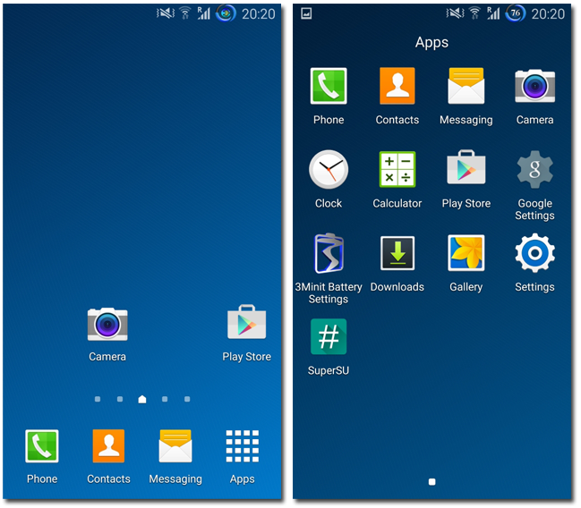 pantallas prism rom