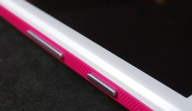Botones laterales del Motorola Moto E (2015)