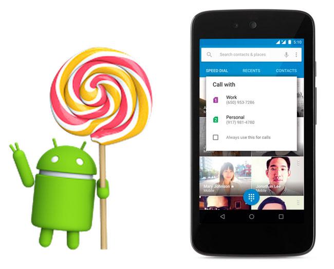Actualización Android 5.1 Lollipop