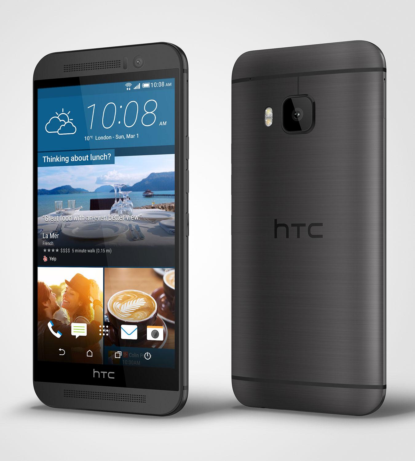 HTC One M9 en color negro