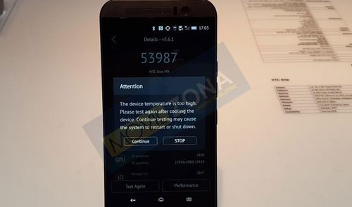 Prueba del HTC One M9