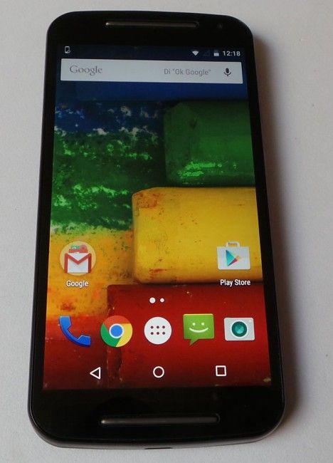 Imagen frontal del Motorola Moto G 4G 2015