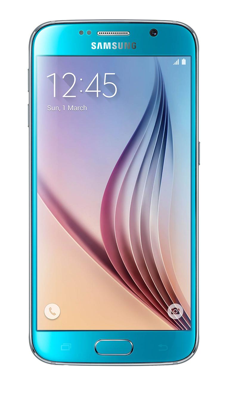Samsung Galaxy S6 en color azul