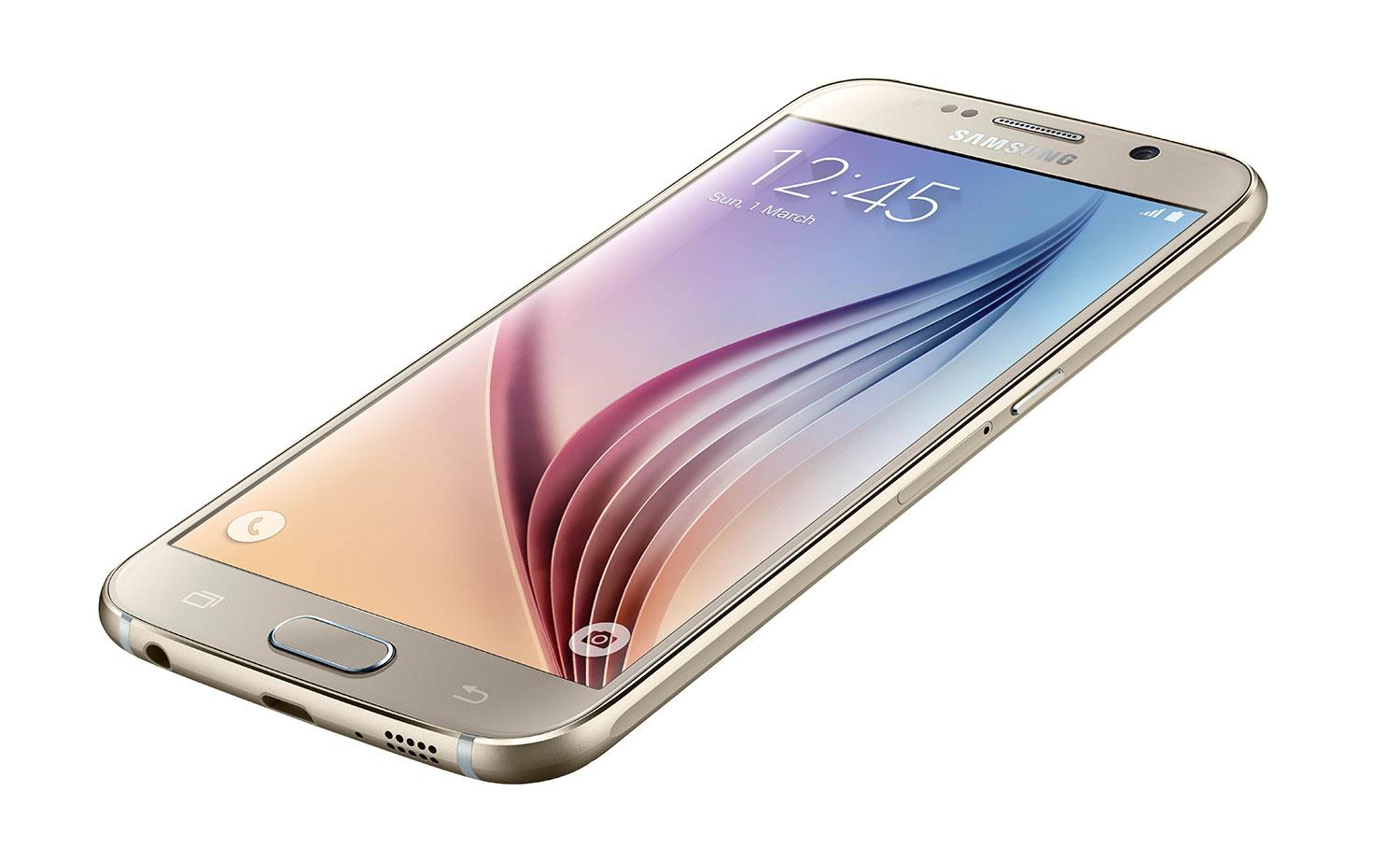 Samsung Galaxy S6 en color oro