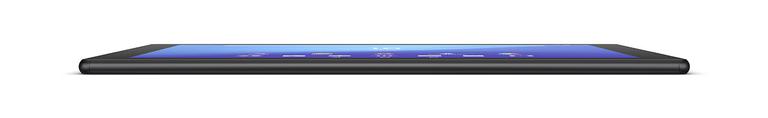 Sony Xperia Z4 Tablet visto de perfil