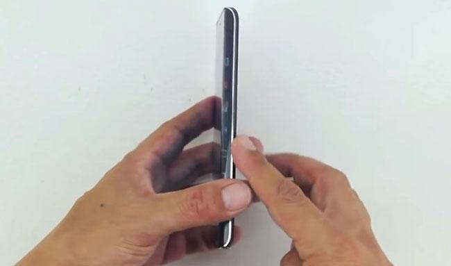 Test de resistencia del Samsung Galaxy S6 Edge