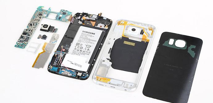 Desmontaje del Samsung Galaxy S6