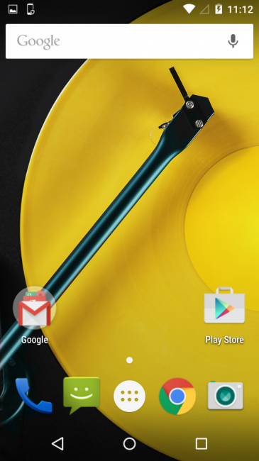 Escritorio del Motorola Moto E (2015)