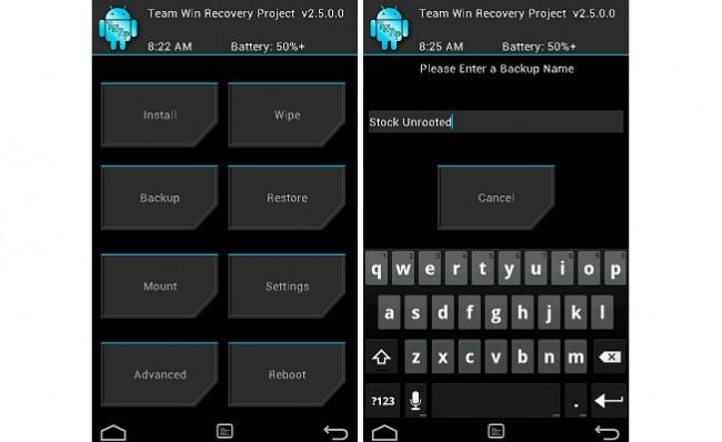 Recovey TWRP para HTC One M9 y One M8.