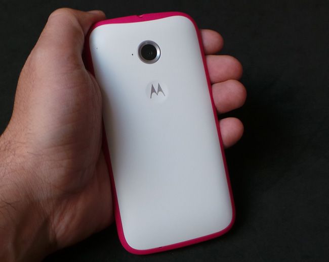 Parte posterior del Motorola Moto E (2015)