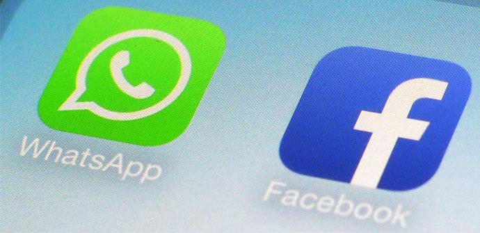 WhatsApp y Facebook, plataformas separadas.