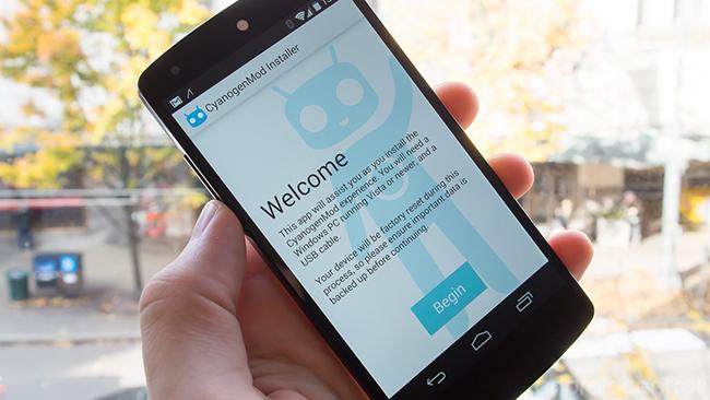 Cyanogenmod Installer Welcome