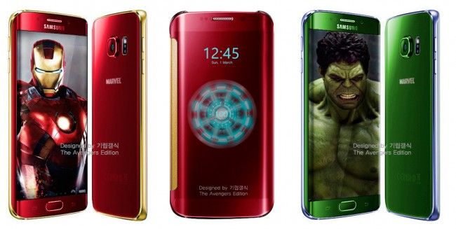 Samsung Galaxy S6 Edge Edición Limitada Los Vengadores.