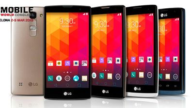 LG en el MWC 2015.