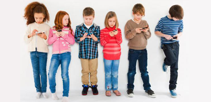smartphone niños