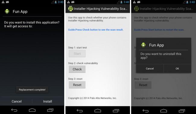Vulnerabilidad en el instalador de Android.