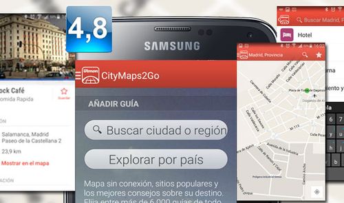 Imagen montada de CityMaps2Go