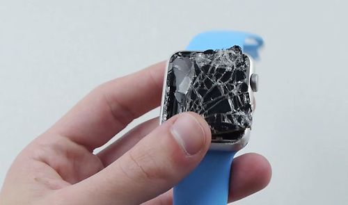 Pantalla rota del Apple Watch Sport