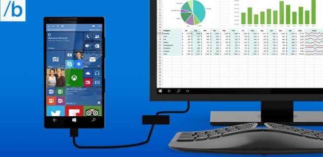 Smartphone con Windows 10