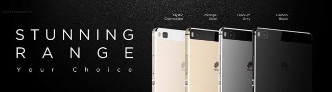 Colores del Huawei P8