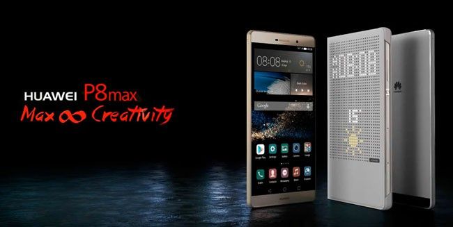 Carcasa de aluminio del Huawei P8 Max