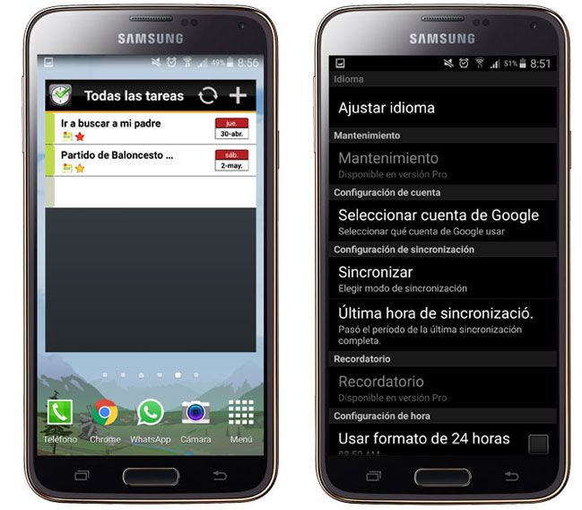 Opciones de TNT Lite