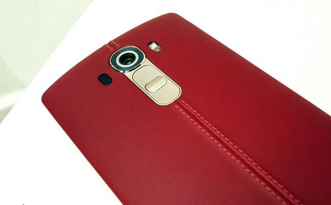 Acabado en cuero del LG G4