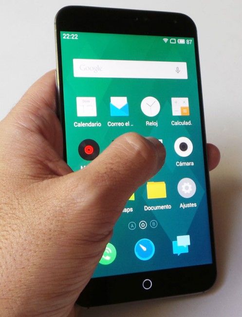 Meizu MX4 en uso