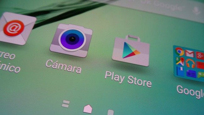 Detalle de la pantalla del Samsung Galaxy S6 Edge