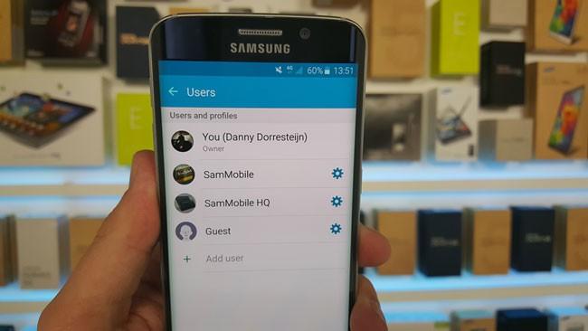 Gestion de perfiles en Samsung Galaxy S6