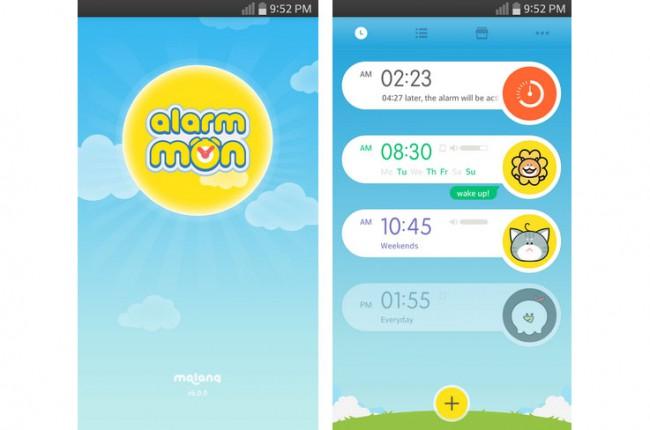 AlarmMon para iOS y Android.