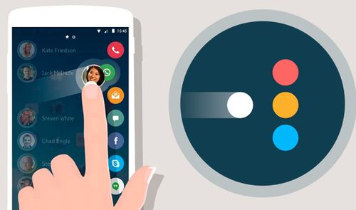 Drupe para Android.