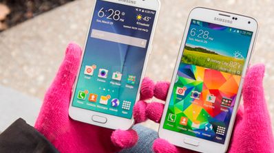 Galaxy S5 interface del Galaxy S6.