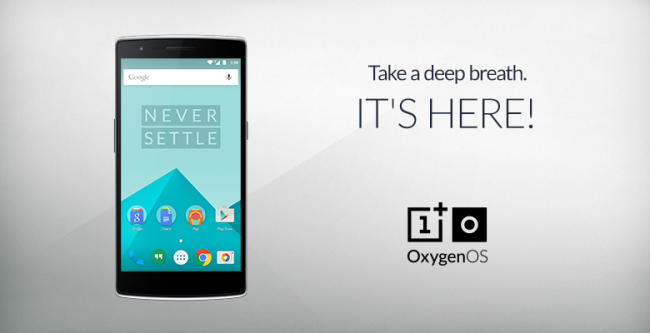 OxigenOS para OnePlus One.