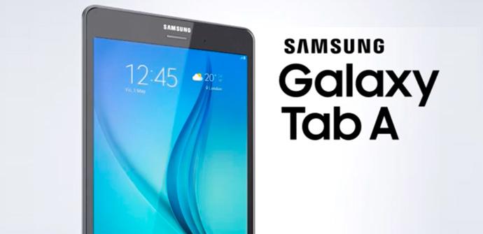 Samsung Galaxy Tab A de 8 pulgadas.
